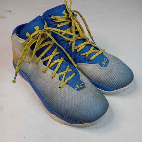 Under Armour Mens Curry 2.5 1274425-103 Gray Blue main image 8